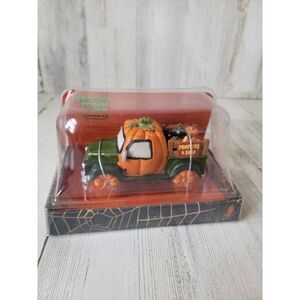 Lemax spooky town pumpkin patch truck Village accessory